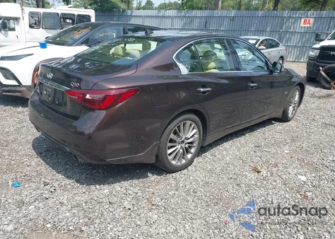 2019 Infiniti Q50 3.0T Luxe из США, поврежденный, VIN JN1EV7AR2KM590200